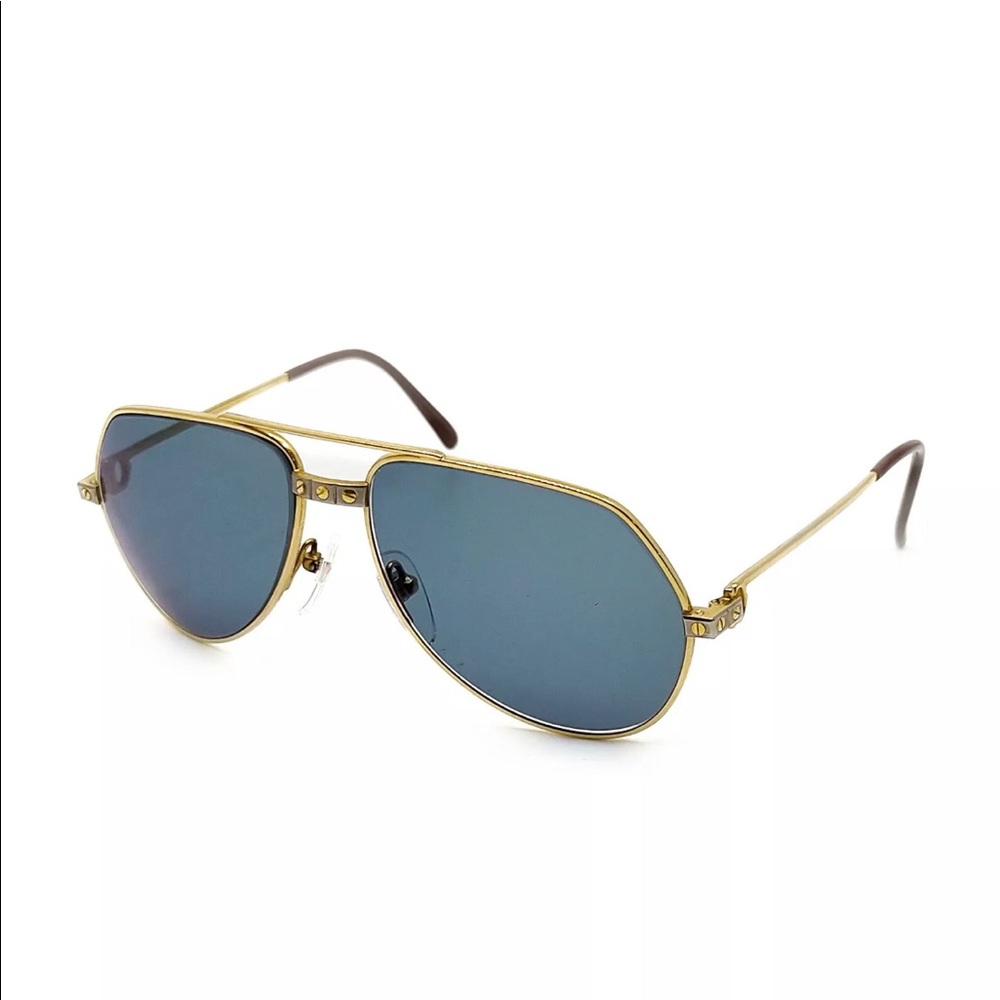 Vintage Cartier Sunglasses 5614 Men’s Gold 1720800